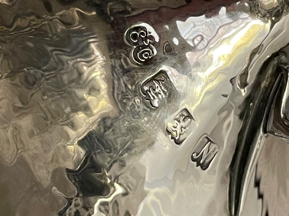 Pair of Scottish Arts & Crafts Silver Tazzas, Glasgow View VI