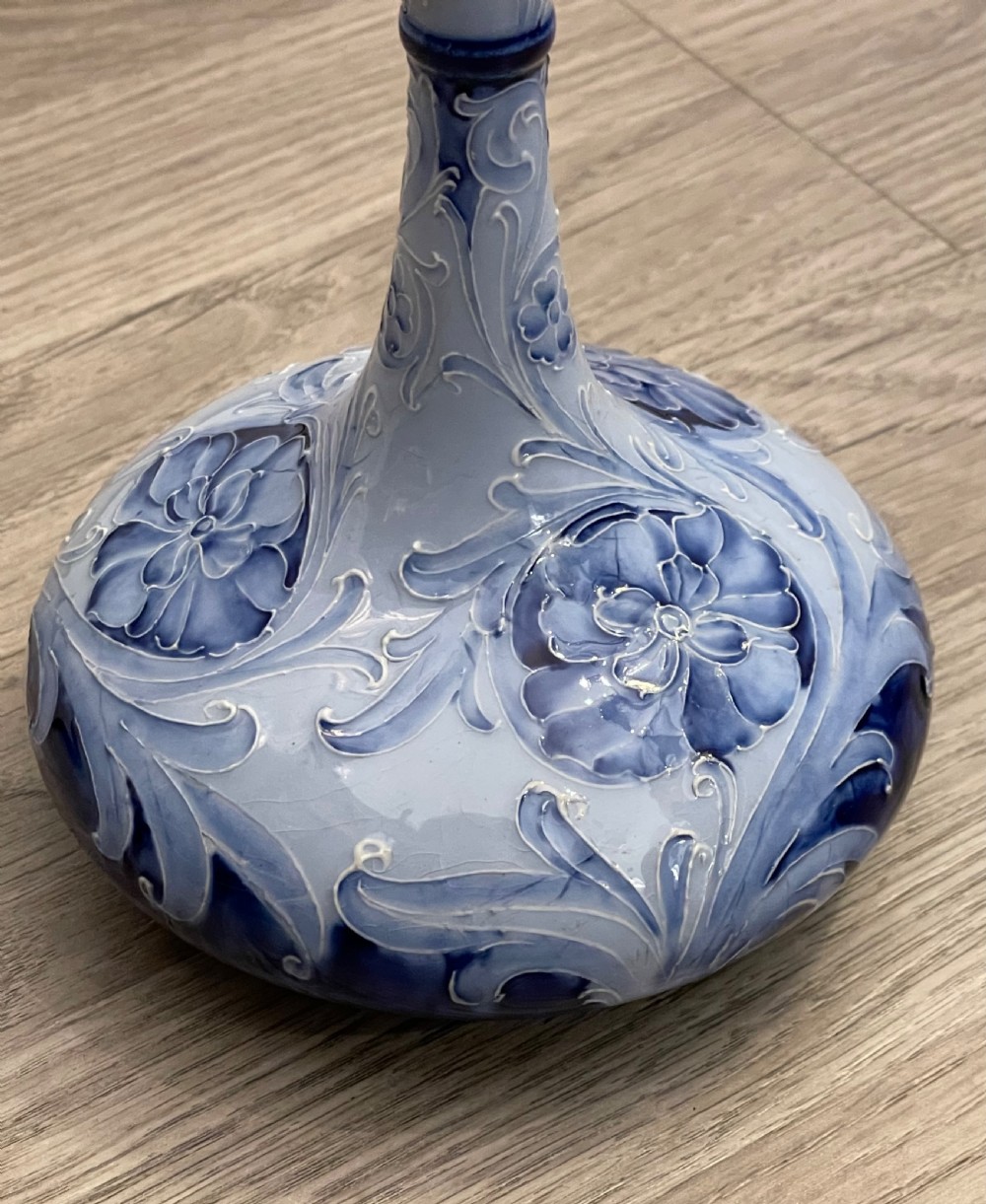 William Moorcroft Florian Ware Vase View III