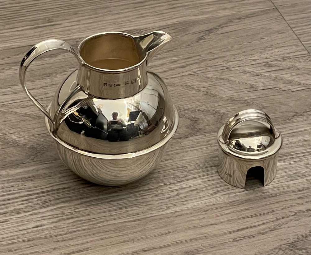 Elizabeth II Solid Silver Guernsey Cream Jug View IV