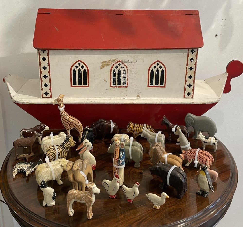 Early 20th Century Noah’s Ark with Animals