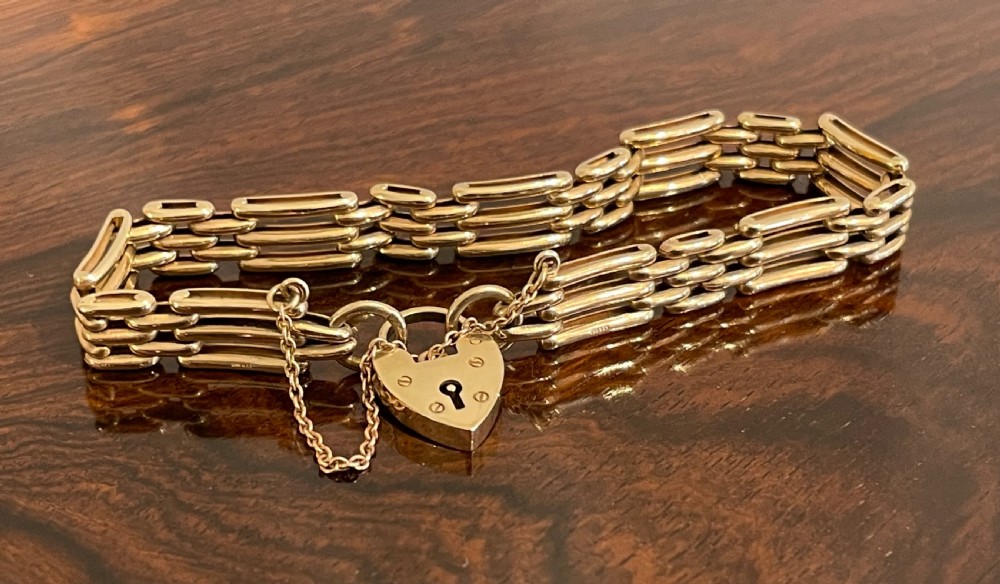 9ct Rose Gold Bracelet 