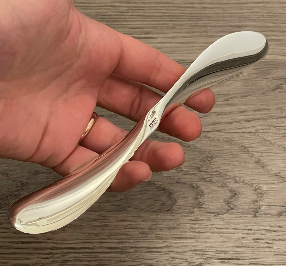 Rare George V Solid Silver Propeller Letter Opener by Sampson Mordan  View III