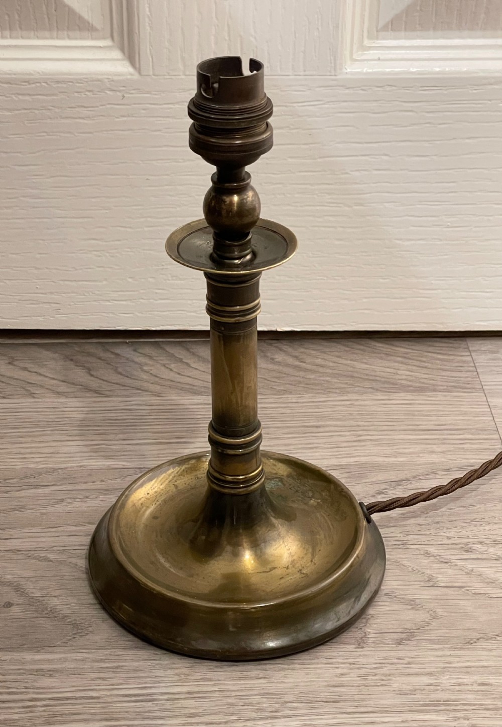 Early 20th Century Brass Table Lamp by Limpet