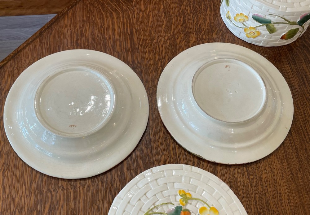 Pair Of George Jones Cheese Dishes Domes  View IX