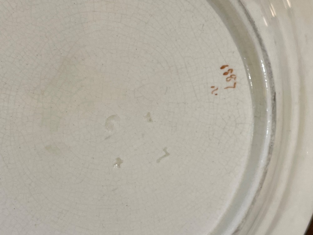Pair Of George Jones Cheese Dishes Domes  View XI