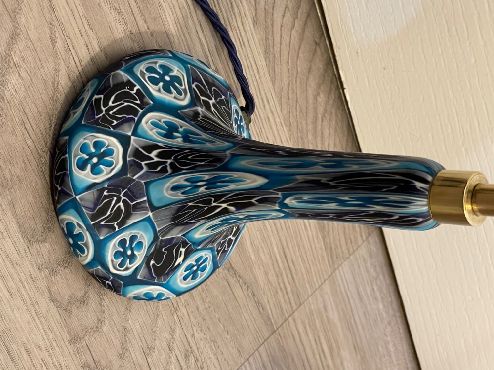 Beautiful Italian Millefiori Glass Table Lamp View III