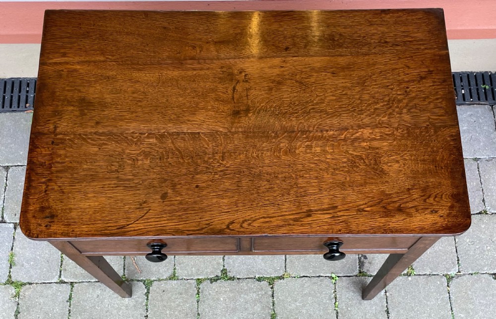 Georgian Oak Side Table View V