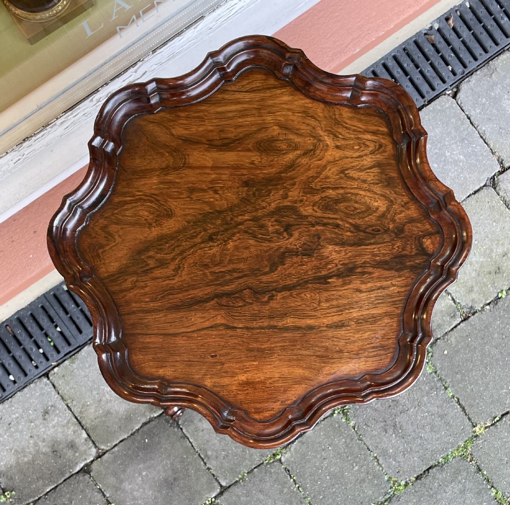 Mid Victorian Rosewood Occasional Table View III