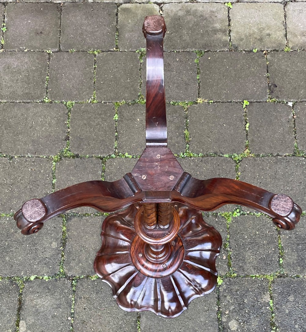 Mid Victorian Rosewood Occasional Table View V