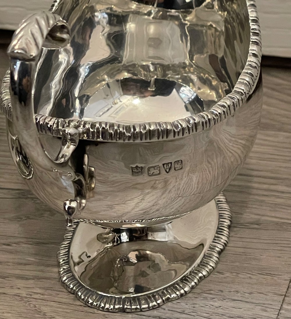 Pair Chester Silver Sauce Boats by Asprey View IV