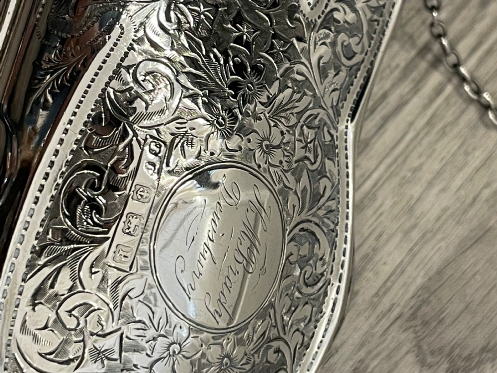 George V Solid Silver Ladies Purse View II