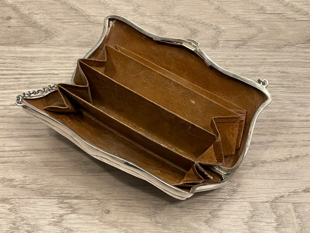 George V Solid Silver Ladies Purse View VIII