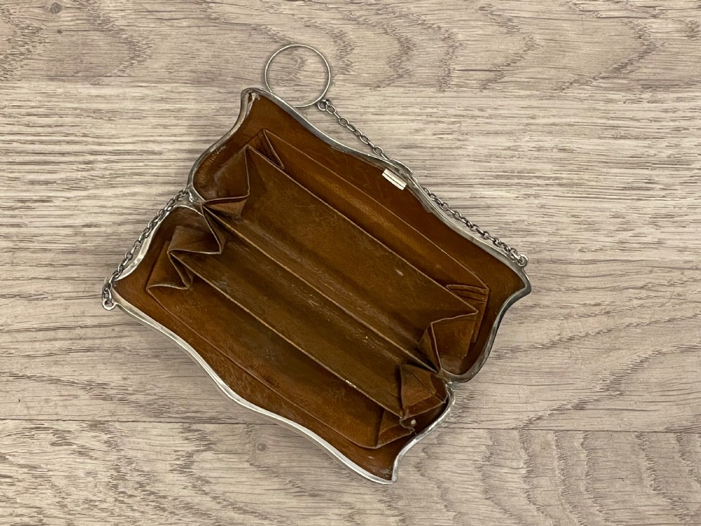 George V Solid Silver Ladies Purse View IX