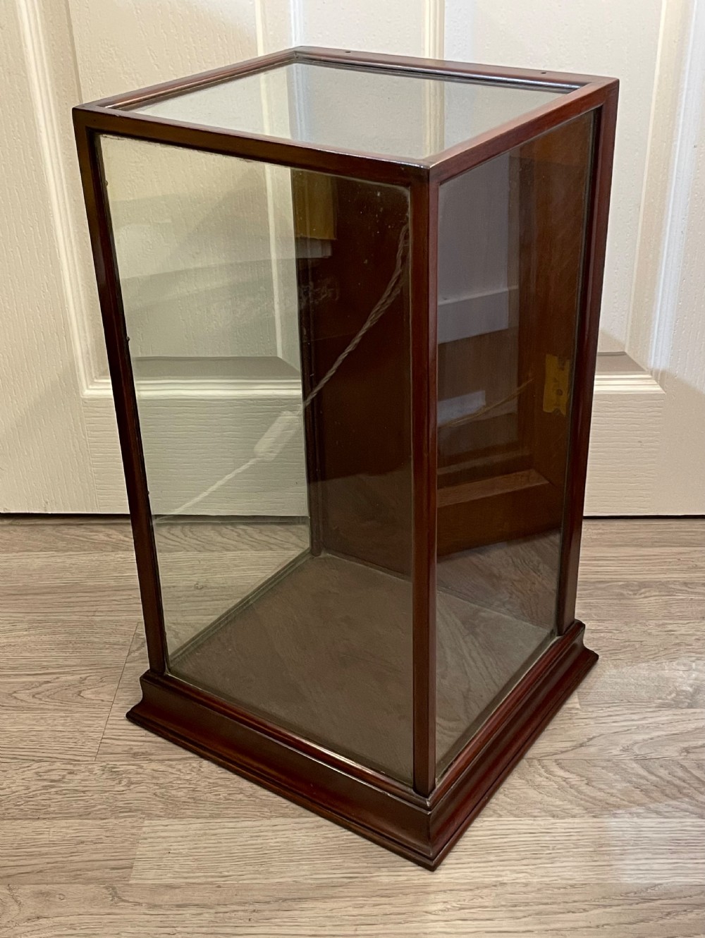 Mabie Todd & Co Mahogany Display Retail Case Cabinet