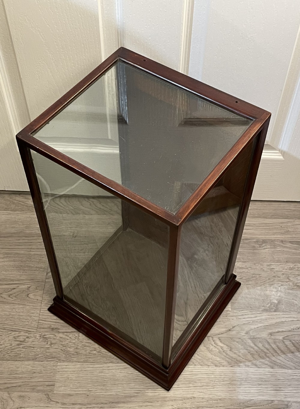Mabie Todd & Co Mahogany Display Retail Case Cabinet View II