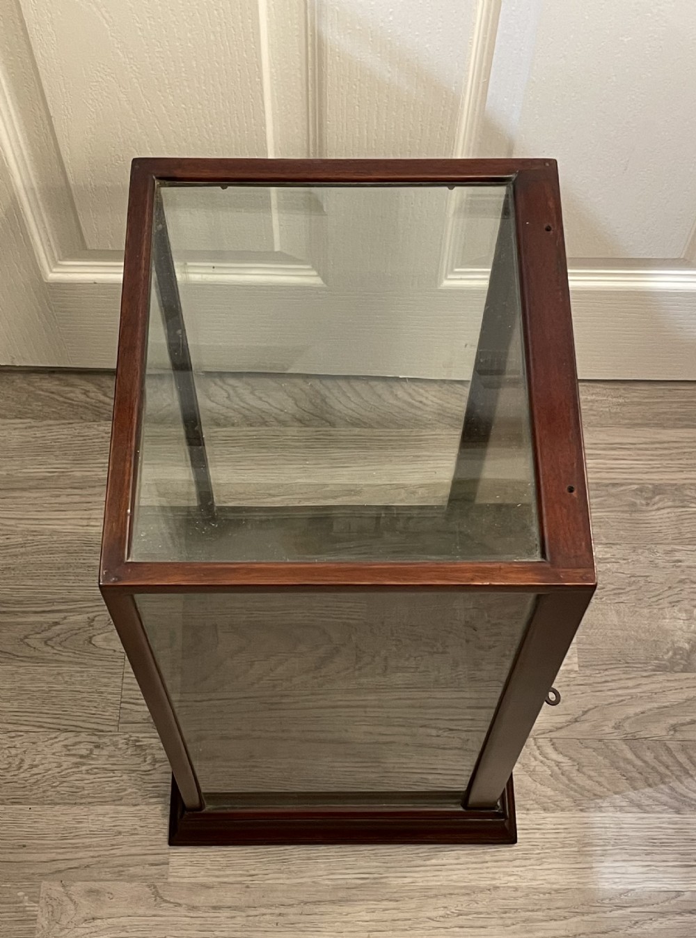 Mabie Todd & Co Mahogany Display Retail Case Cabinet View III