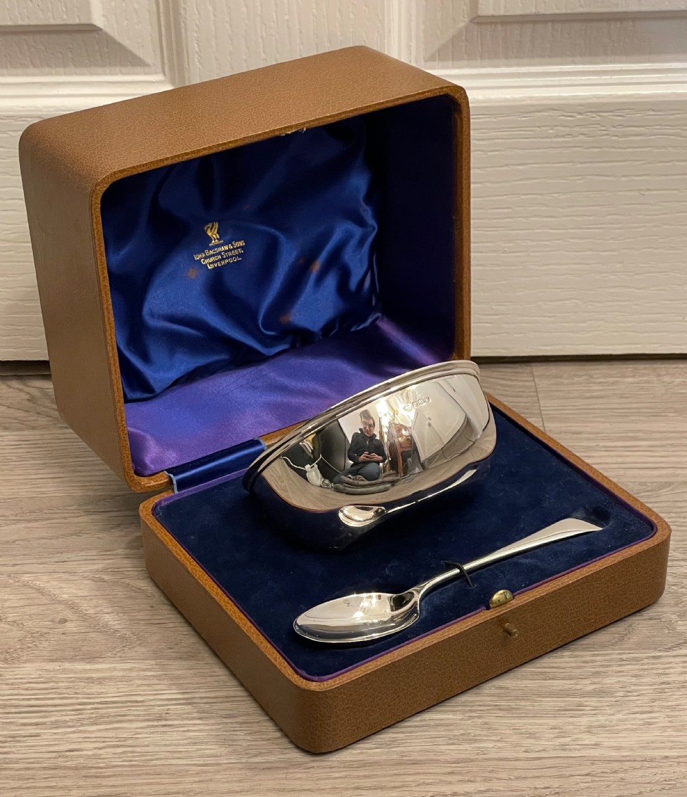 George VI Silver Christening Set