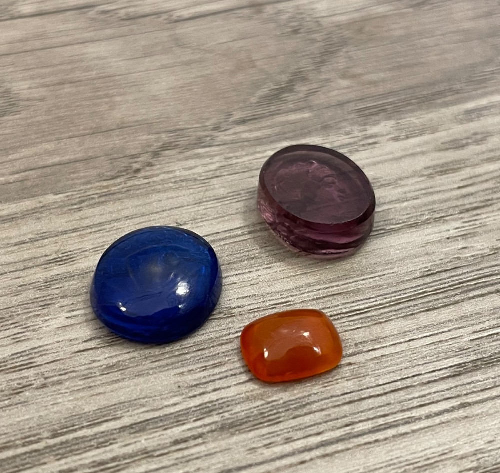 Small Collection of Coloured Stone Intaglios View III
