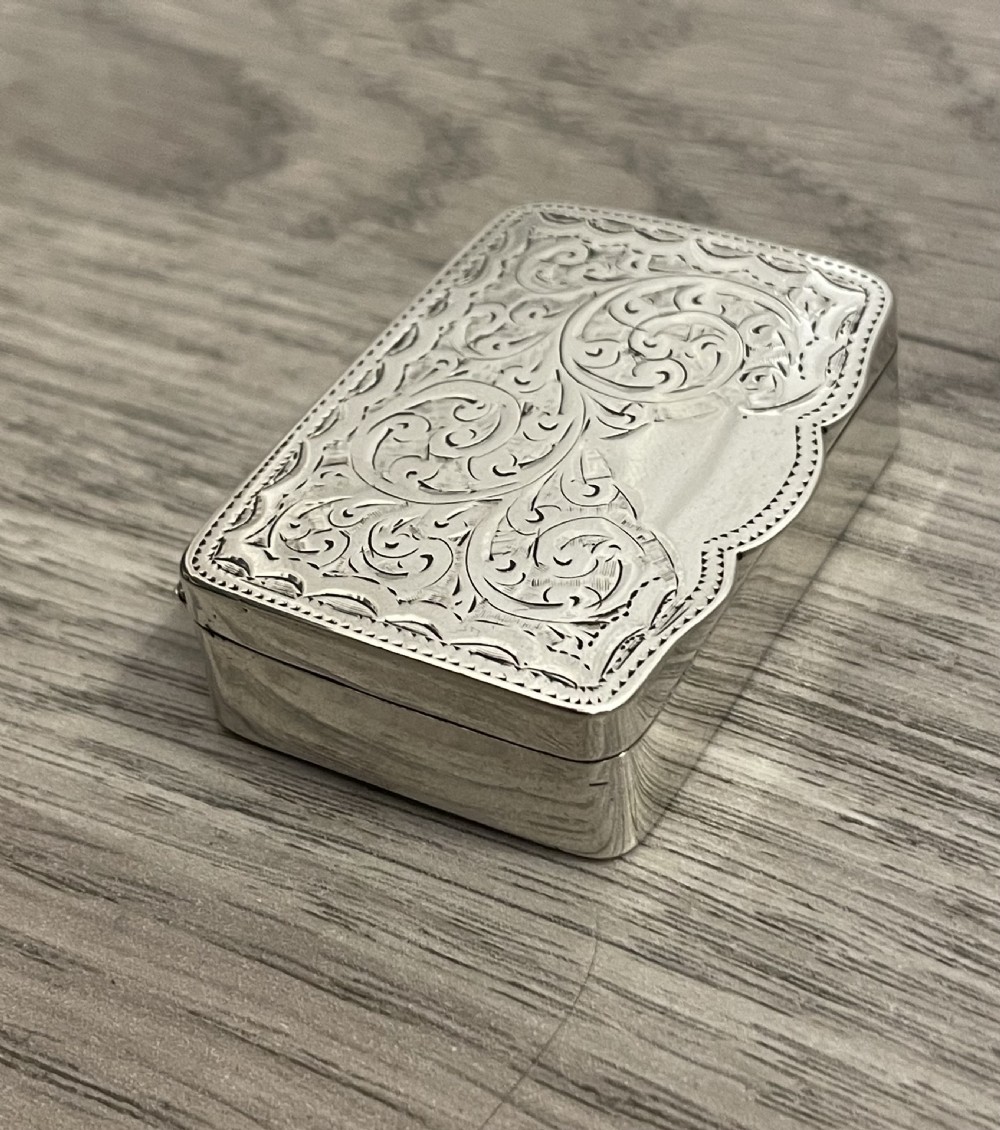 George V Silver Snuff Box, Chester 1911 View V
