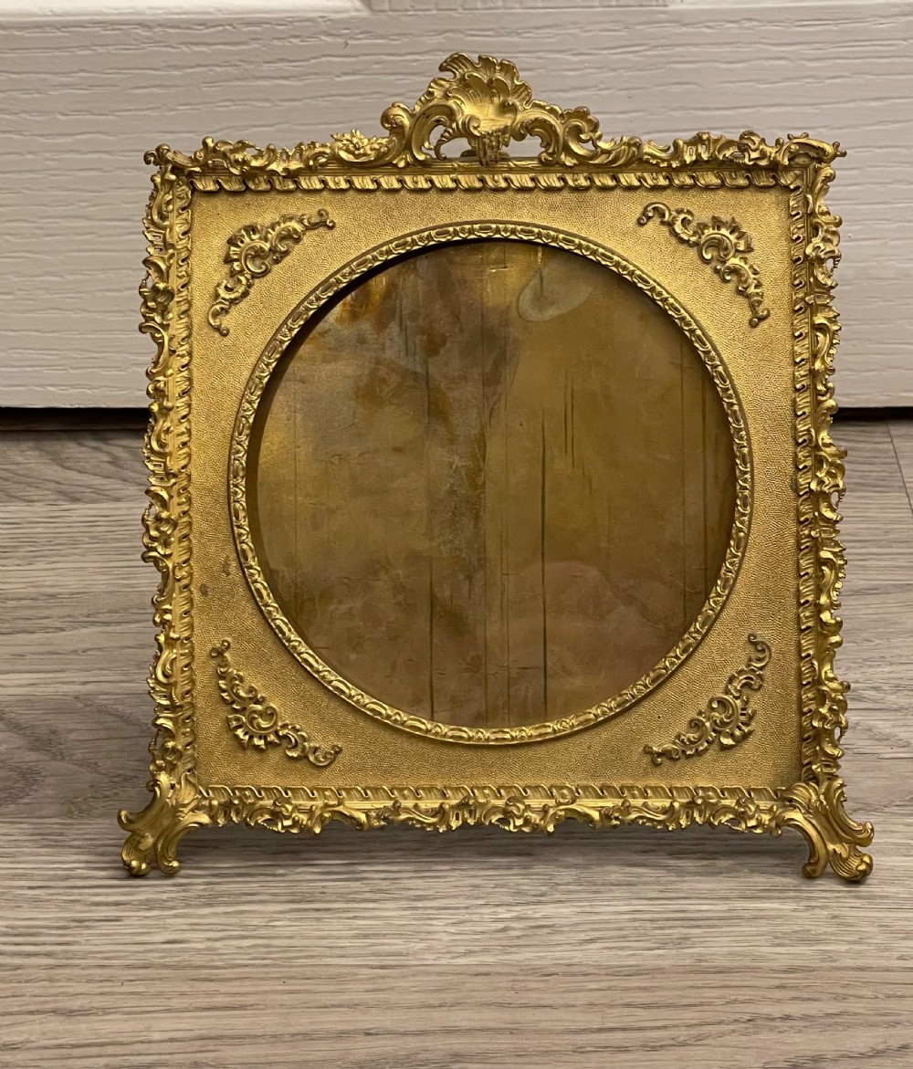 French Gilt Bronze Photograph Frame View III