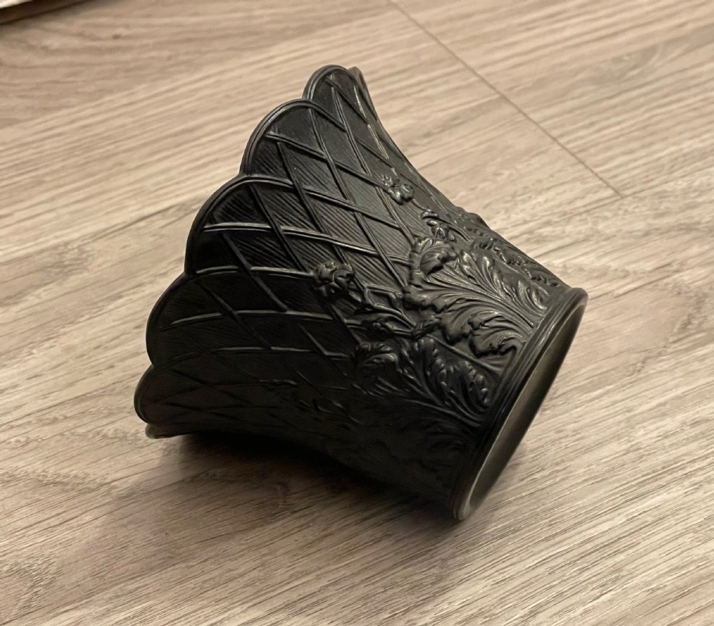 19th Century Wedgwood Basalt Flower Pot View III