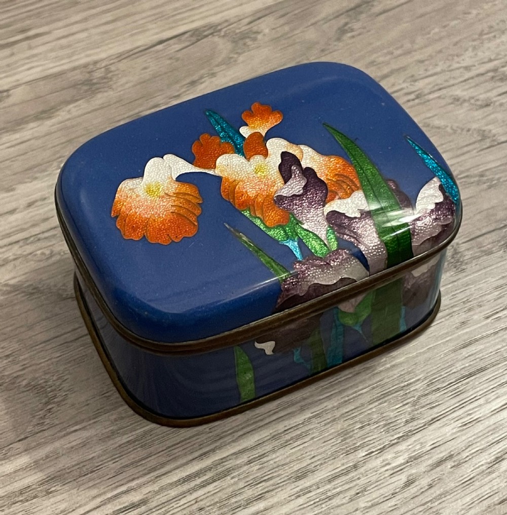 Japanese Cloisonné Box View II