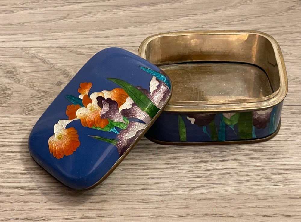 Japanese Cloisonné Box View IV