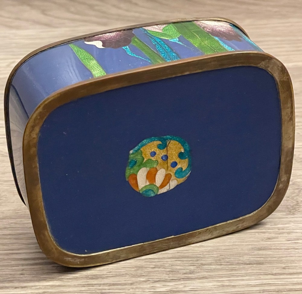 Japanese Cloisonné Box View VI