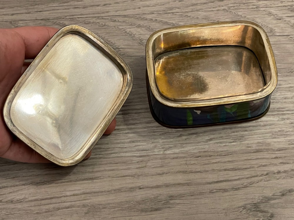 Japanese Cloisonné Box View VII