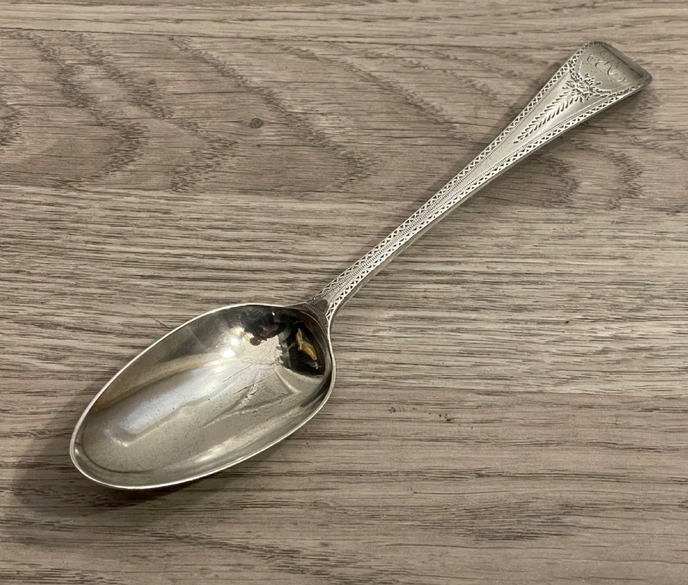 George III Silver Table Spoon, 1788 View III