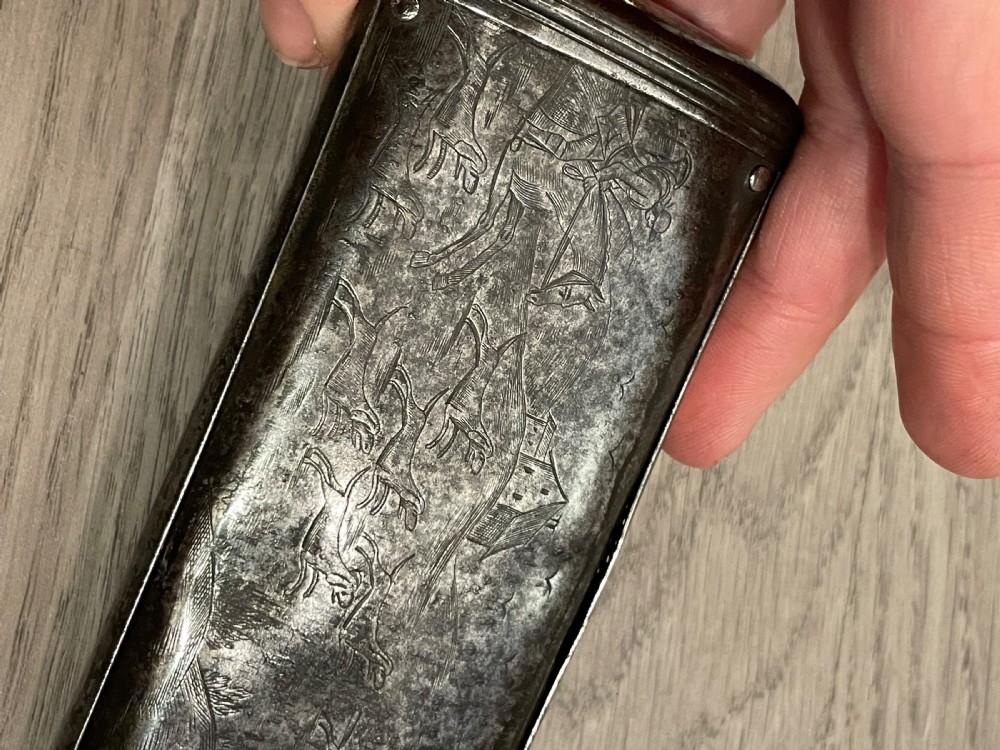 Very Rare George III Silver Hand Warmer View IV