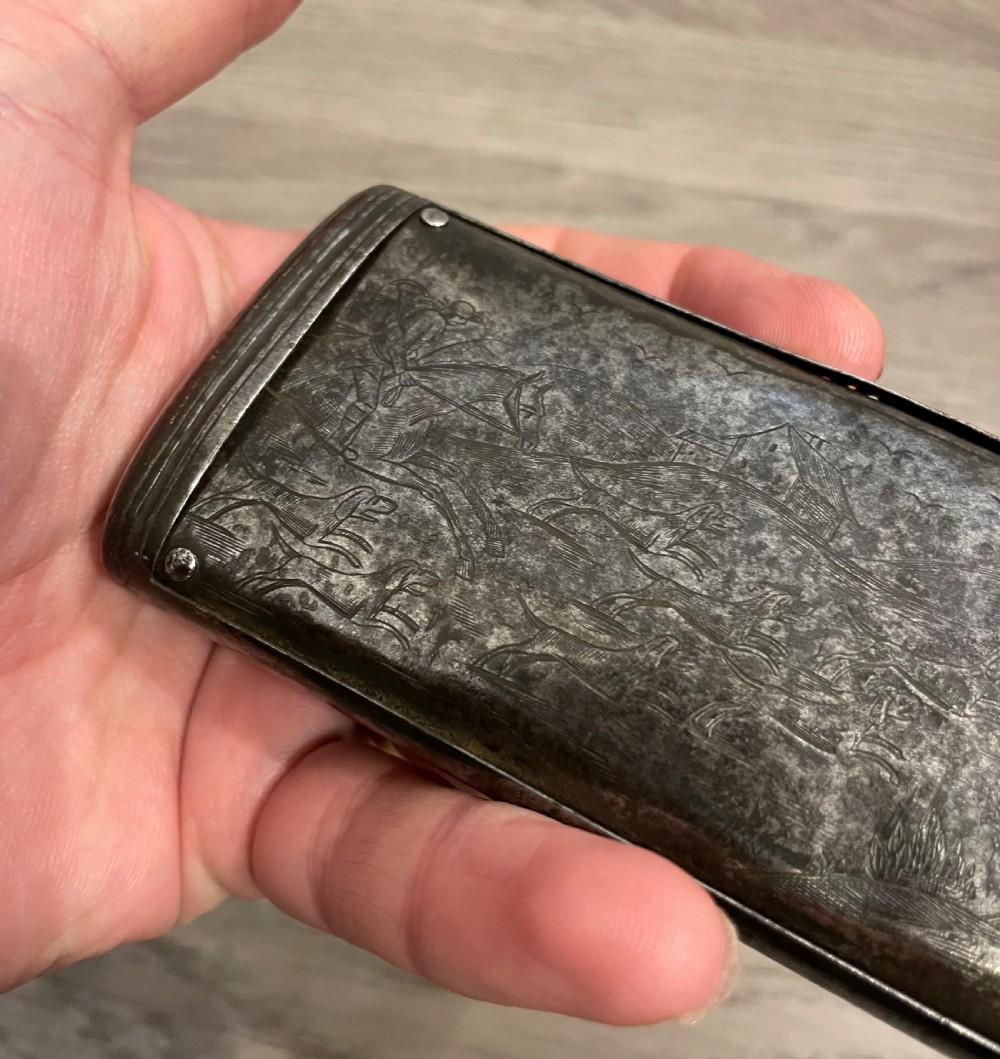 Very Rare George III Silver Hand Warmer View V
