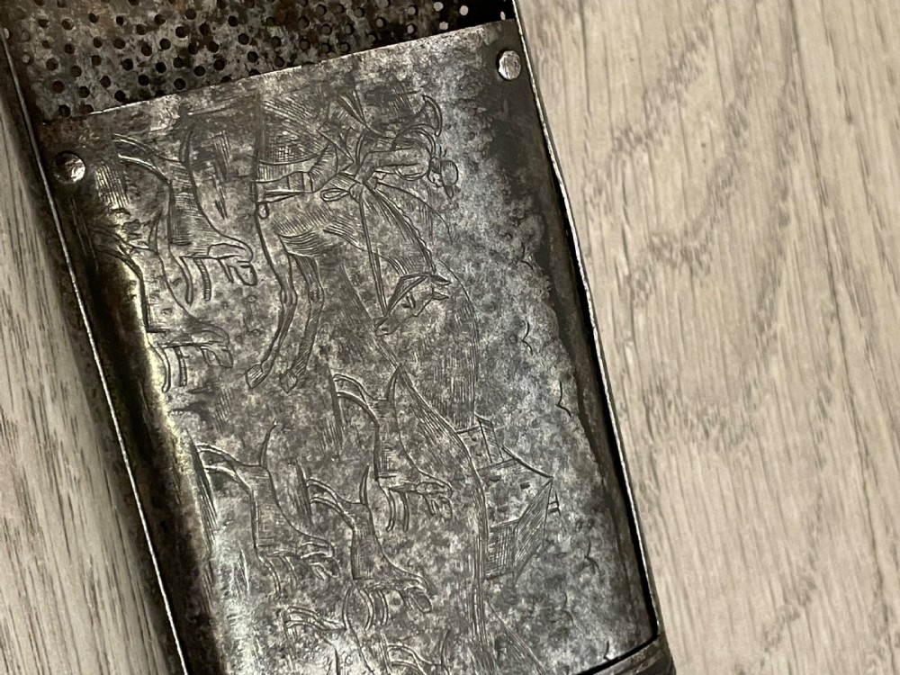 Very Rare George III Silver Hand Warmer View IX