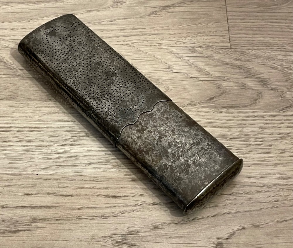 Very Rare George III Silver Hand Warmer View XI