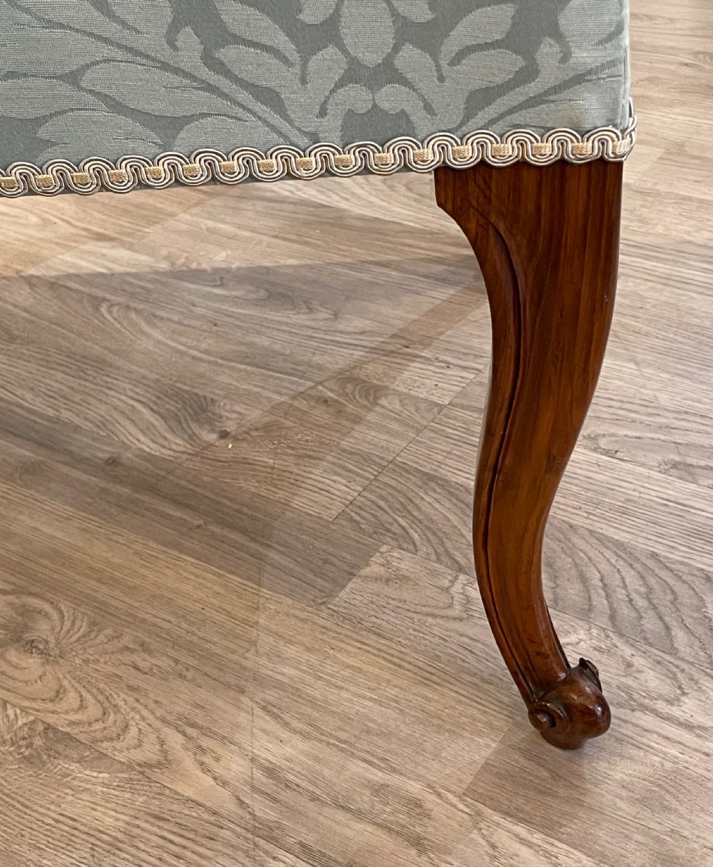 Victorian Walnut Centre Stool View II