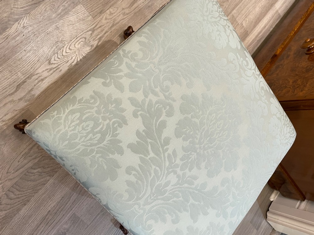 Victorian Walnut Centre Stool View VI