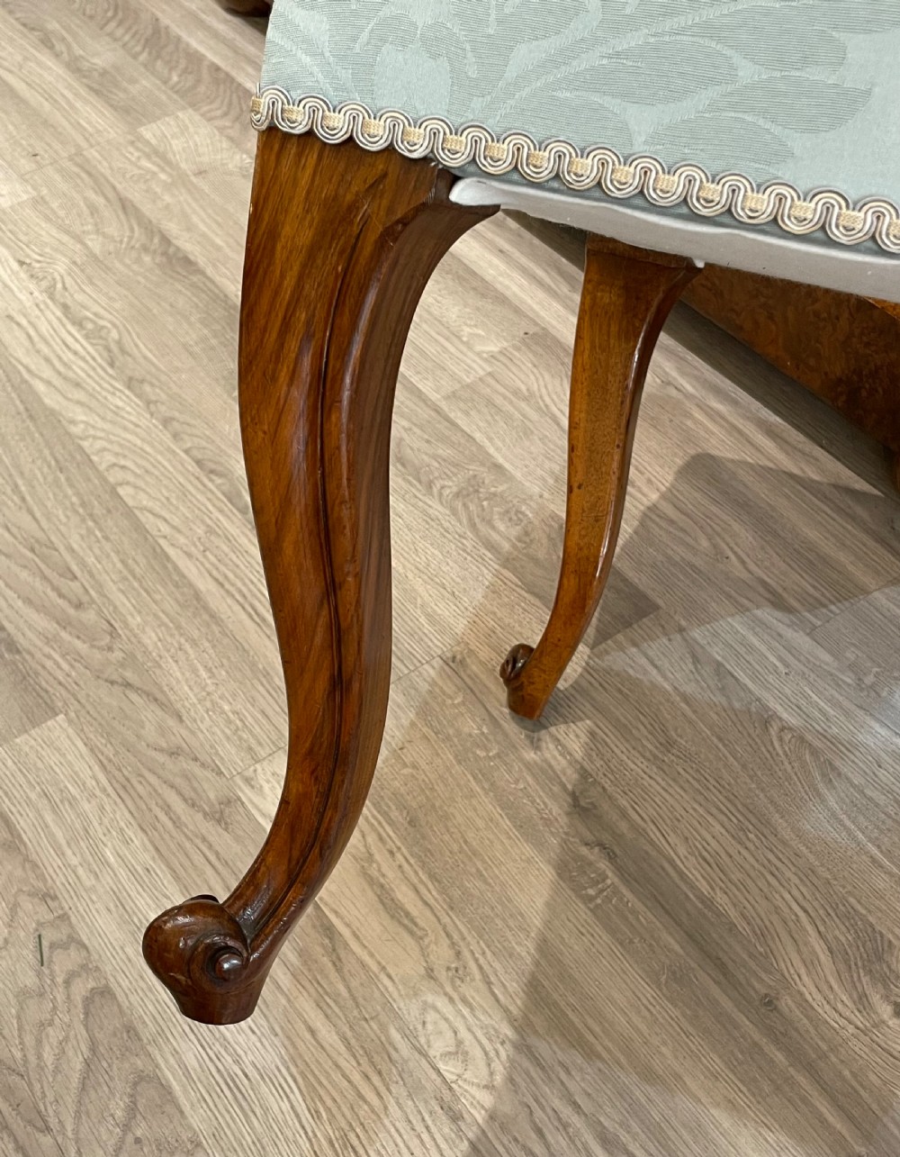 Victorian Walnut Centre Stool View VII