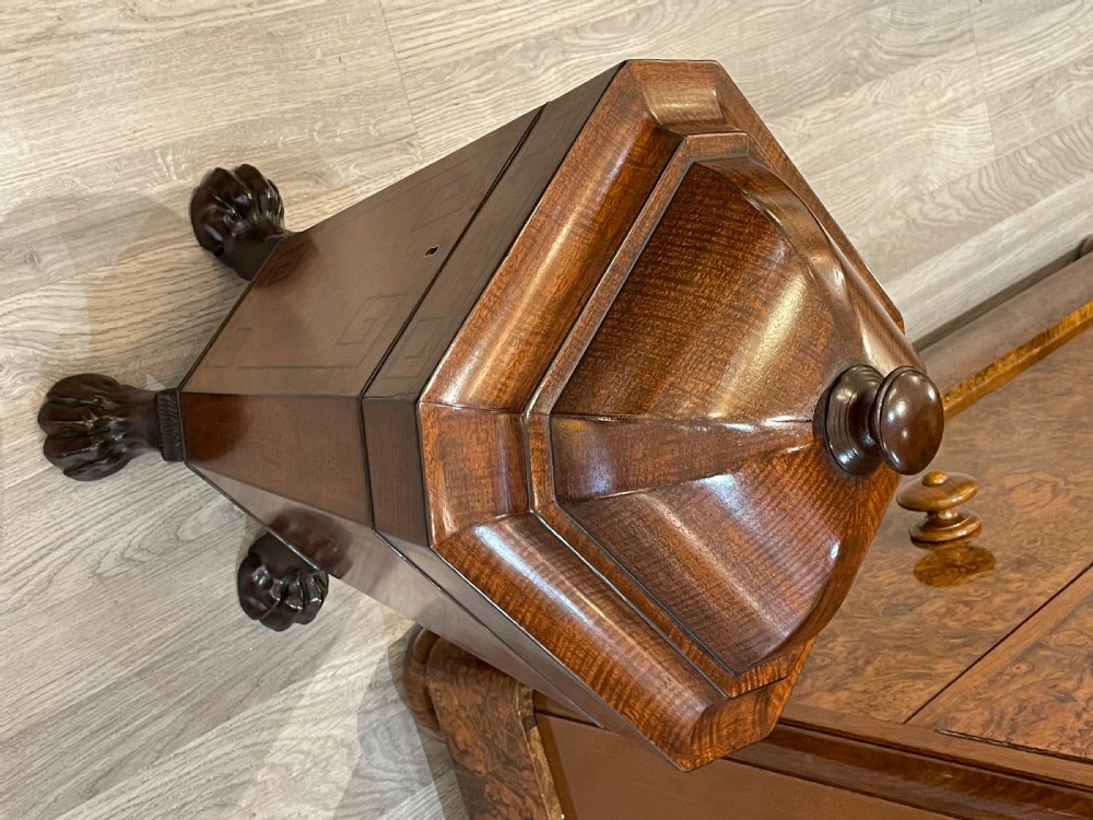 Regency Mahogany Knife Cutlery Urn View II