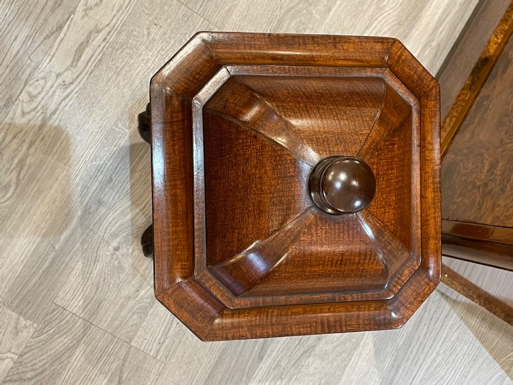 Regency Mahogany Knife Cutlery Urn View III