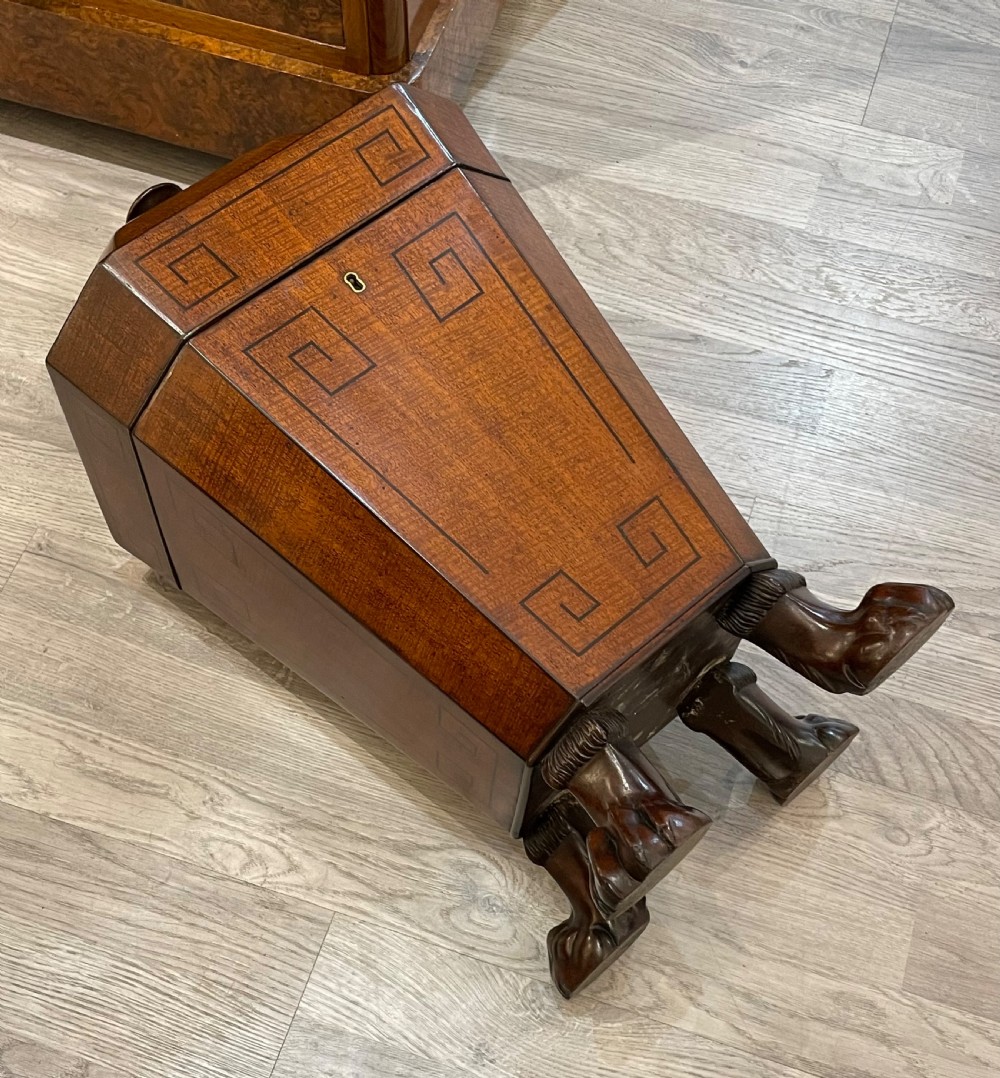 Regency Mahogany Knife Cutlery Urn View VIII