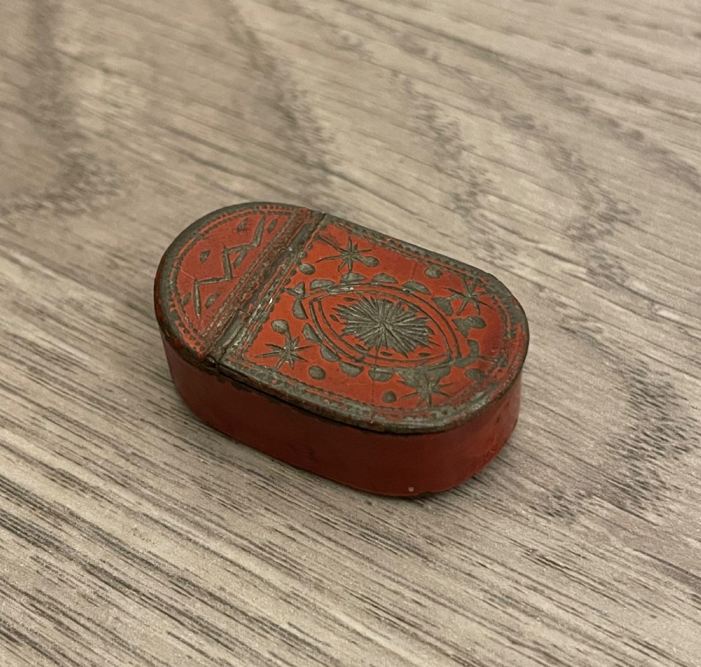 Georgian Tole Snuff Box, c1780-1800 View II