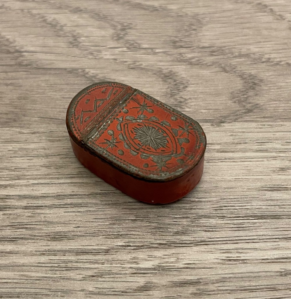 Georgian Tole Snuff Box, c1780-1800 View III