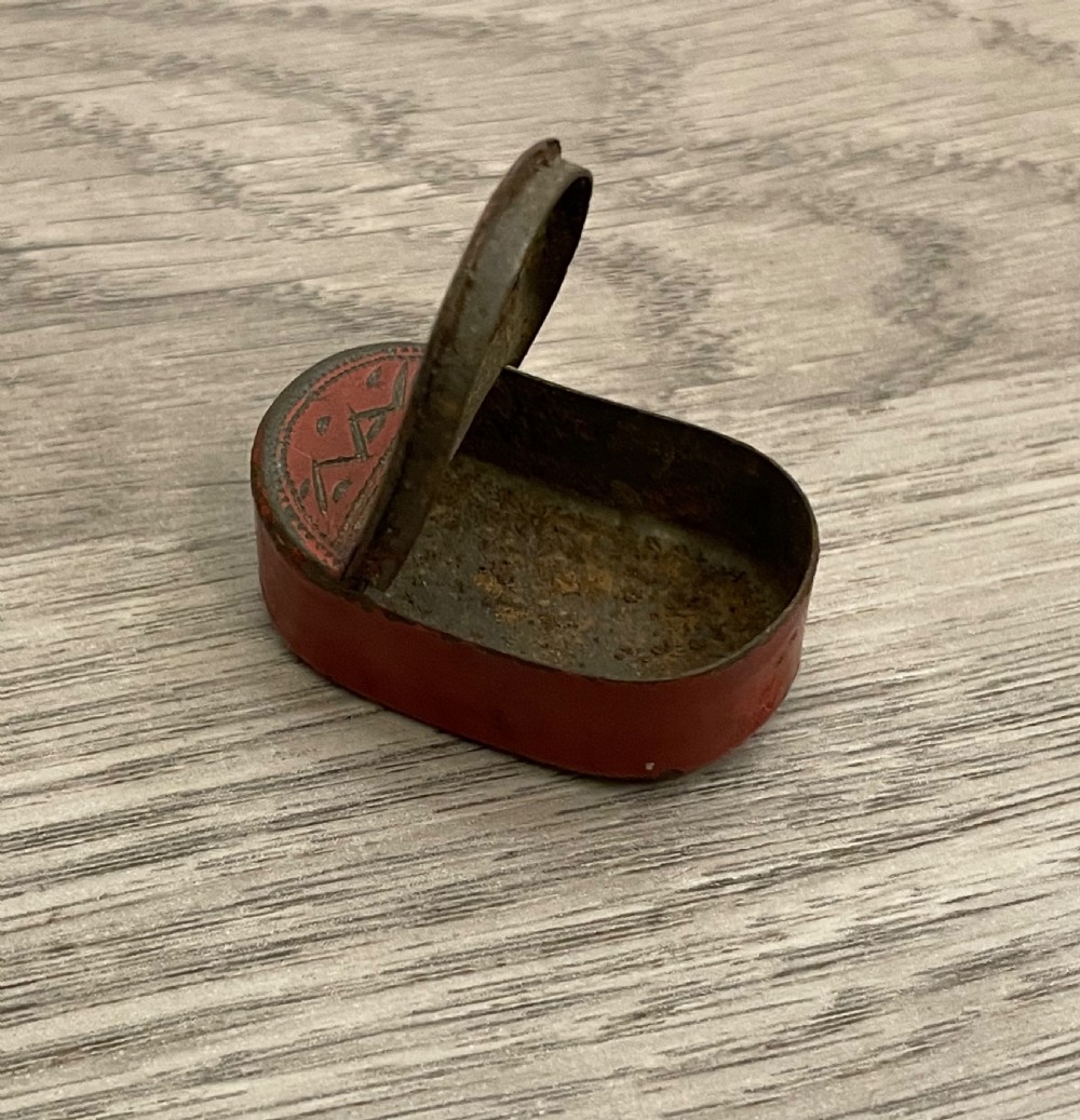 Georgian Tole Snuff Box, c1780-1800 View IV