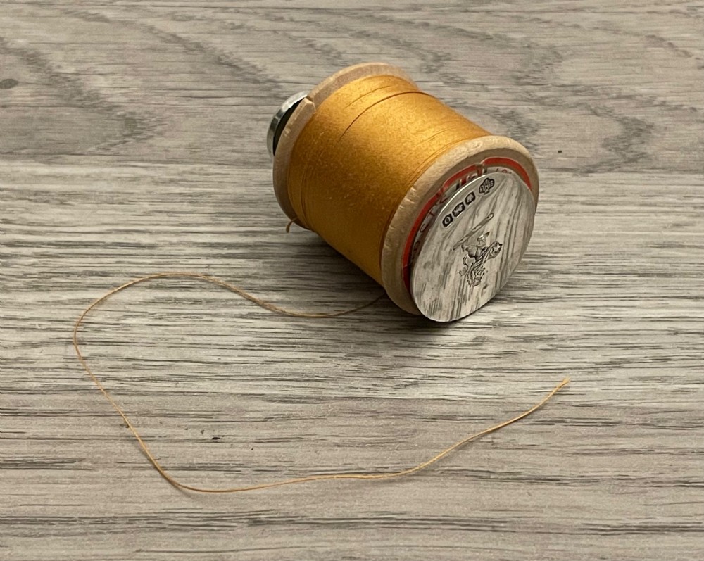 George V Cotton Sewing Reel Holder View II