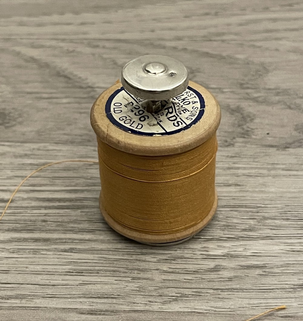 George V Cotton Sewing Reel Holder View III