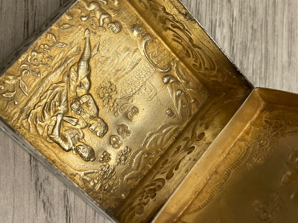 Edwardian Silver Table Box, Chester Import 1910  View V
