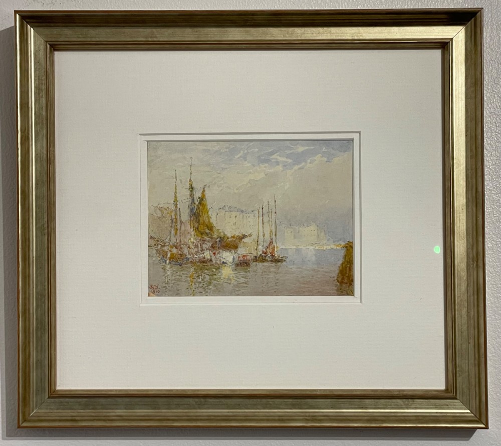 Isle of Man Watercolour by John Miller Nicholson 