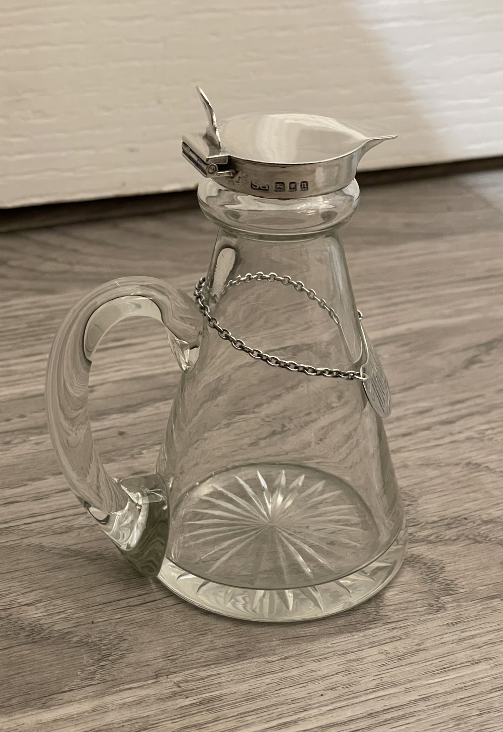 George V Silver Topped Whisky Noggin by Garrard and Co, London View II