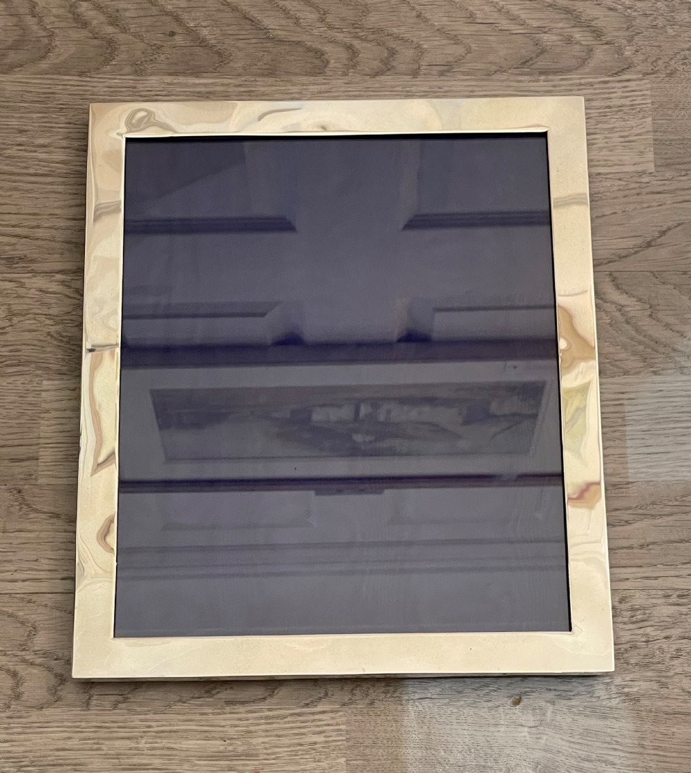 Very Large George V Solid Silver Photograph Frame View IV