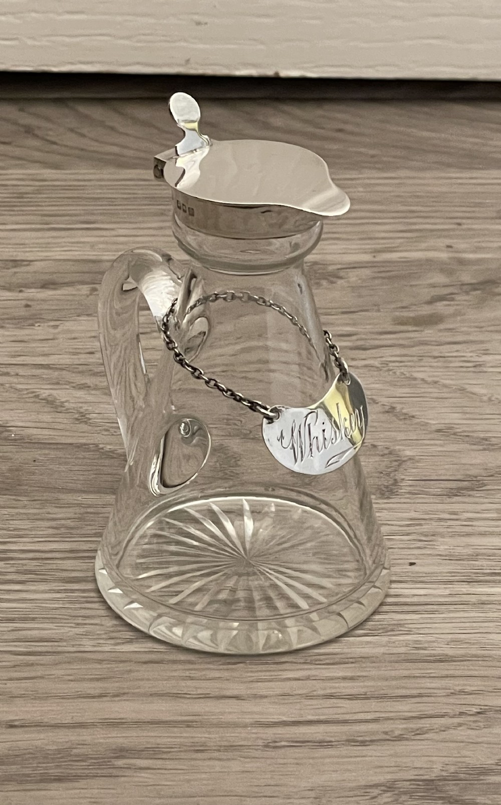 George V Silver Topped Whisky Noggin by Garrard and Co, London